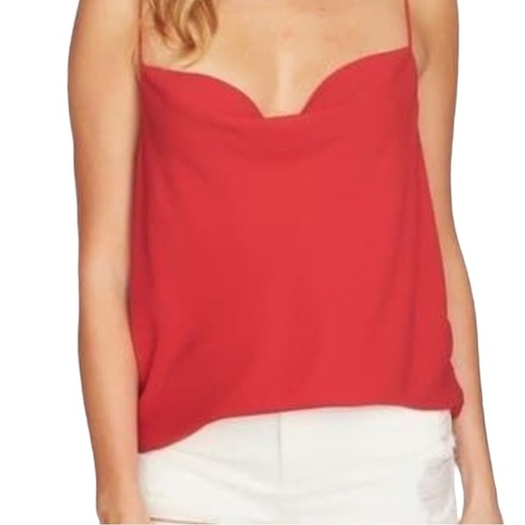 New WITH TAGS 1 STATE DRAPE NECK CORAL CAMISOLE - Picture 1 of 14